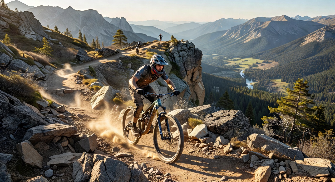 Mountain biking trail